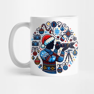 Photographer in Christmas Mug